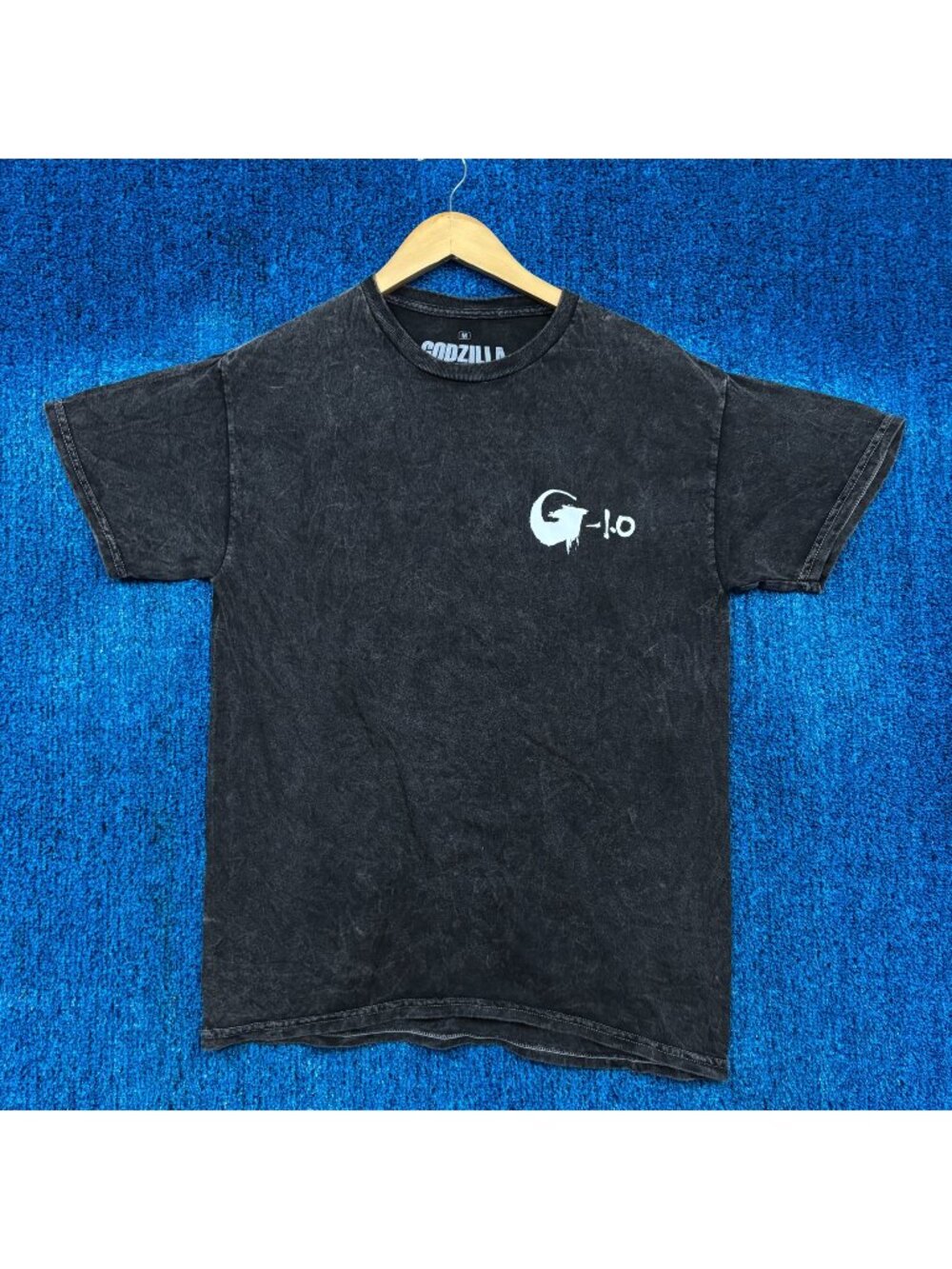 Godzilla King Of Monster Mineral Wash T-Shirt Size Medium